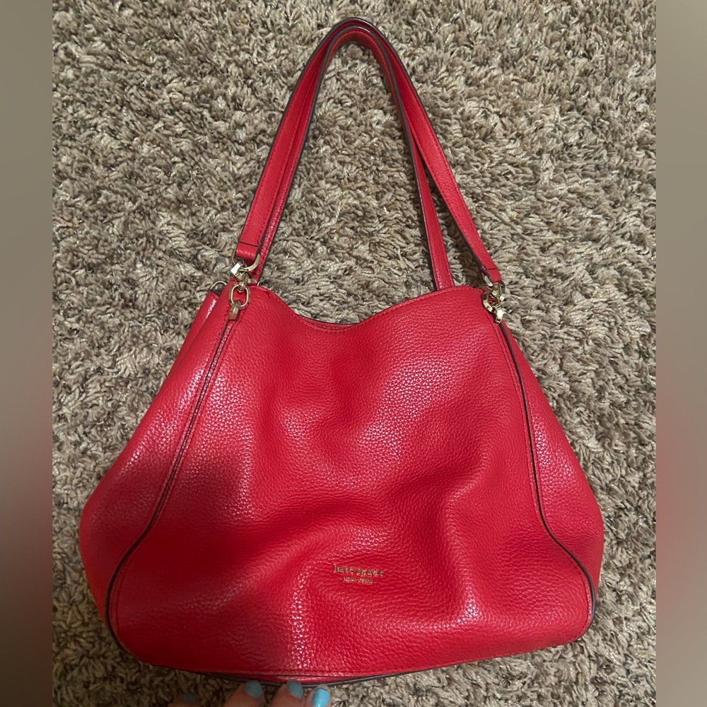 Red Kate Spade Shoulder Bag in Like New Condition